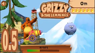 Grizzy and the Lemmings The cannon! - Gameplay Walkthrough - Part 0.5 (Android/iOS)