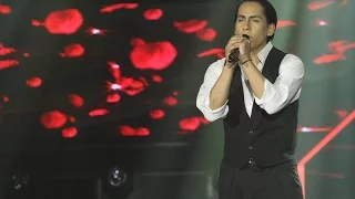 Imitador de Cristian Castro dejó sin palabras a Ricardo Morán