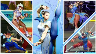 All Supers Moves - Chun Li (SF2 - SF6)