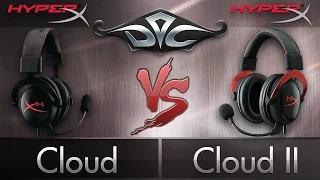 [4K]  Kingston HyperX Cloud II vs. HyperX Cloud