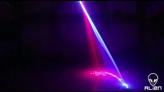 Laser ALIEN RGB 500mW + gobo