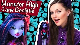 Jane Boolittle Gloom 'n Bloom Джейн Булитл Мрак и Цветение Monster High Обзор   Review CDC06