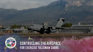 Controlling the airspace for Exercise Talisman Sabre