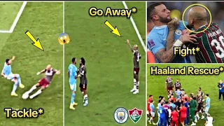 🔥 Kyle Walker Furious Clash With Felipe Melo & Haaland Rescue at Full Time 😱🔵