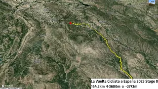 La Vuelta Ciclista a España 2023 Stage 8 - Men : Dénia to Xorret de Catí. Costa Blanca Interior (Se