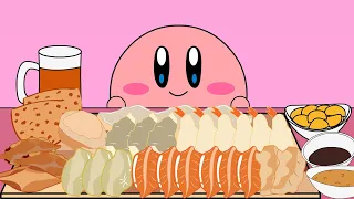 Kirby Animation - Dumpling Mukbang ASMR #kirby