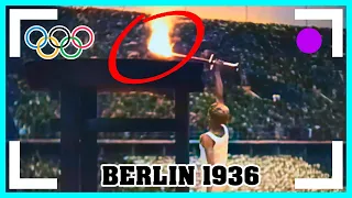 🔥Olympics Berlin 1936: opening ceremony 🔥 TORCH (RARE footage) [colorized 4K]