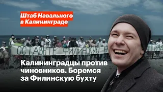 Калининградцы против чиновников. Боремся за Филинскую бухту