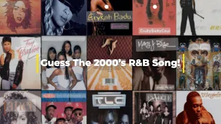 Guess The 2000's R&B Song! | 15 Iconic R&B Tunes! | (99.9%) FAIL