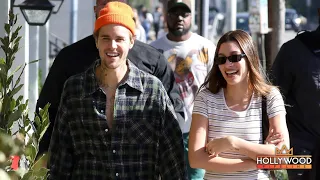 Justin Bieber and Hailey Bieber grab lunch in Beverly Hills