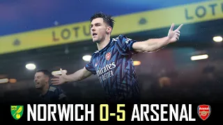 NORWICH 0-5 ARSENAL IN A NUTSHELL