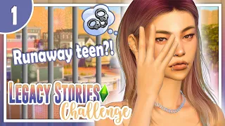 NEW SERIES! RUNAWAY TEEN⛺ | LEGACY STORIES CHALLENGE📚 | PART 1