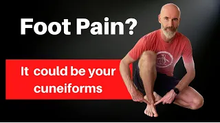 Pain On The Top Of Your Foot?  Try this Cuneiform Adjustment  | Ed Paget