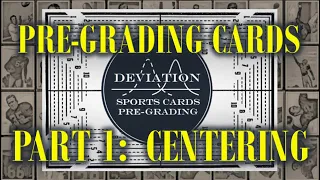 Learn to grade CENTERING on Sports Cards with an easy tool and accurate results!