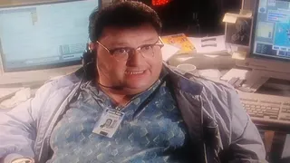 Jurassic park: hammond & nedry in the control room