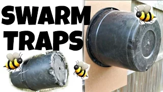 DIY SWARM TRAPS - trying to catch honey bees