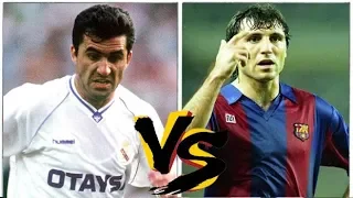 HAGI vs STOICHKOV (1991) - Real Madrid x Barcelona