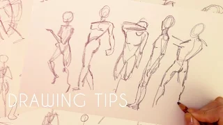 How To Improve Your Drawing Skills: Quick Poses // Emma Maree