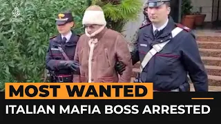 Italy’s most wanted mafia boss arrested in Sicily | Al Jazeera Newsfeed