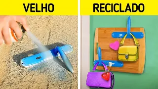 Truques de reciclagem e artesanato DIY ♻️💡Maneiras inteligentes de reciclar tudo ao seu redor