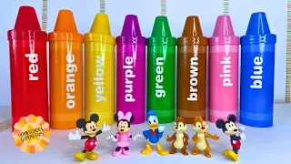 Learn COLORS with Mickey and Friends | Educational Videos for Toddlers | Preschool Color Learning