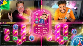 FIFA 22 | NEYMAR FUTTIES SBB vs WAKEZ!! 😮🔥 Squad Builder Battle