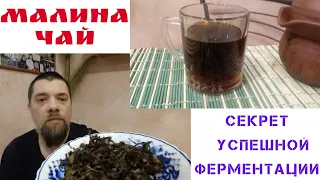 Чай из Малины- секрет успешной ферментации.