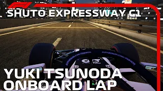 F1 2020 Tokyo Shuto Expressway C1 Outer Loop | Yuki Tsunoda Onboard