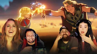 Captain Marvel VS Thor Scene - Reaction | What If... Thor Was An Only Child?