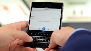 Blackberry Passport im Praxis Test