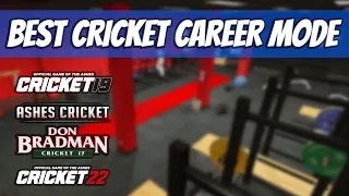 Which Game Has The Best Career Mode | DBC 17 Vs Ashes Cricket 2017 Vs Cricket 19 Vs Cricket 22