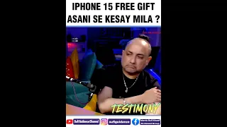 Iphone 15 Free Gift | Testimony | #reels #shorts #viral  #successstory #trending