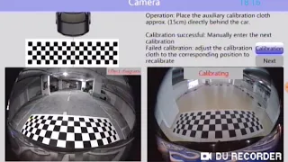 ATOTO AC-SC3601 Single-Camera-Based Surround View Parking System Image Calibration Instruction