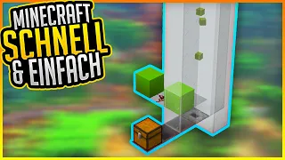 Item Aufzug (Tutorial) ✨ Minecraft Schnell und Einfach #35 ✨ ErikOnHisPeriod