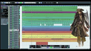 Pirates of Caribbean Action Theme Midi Orchestral Cover | Hans Zimmer | Jack Sparrow | cover/mockup