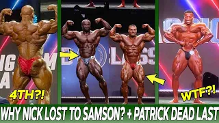 Why Nick Walker LOST to Samson Dauda? + How Patrick Moore placed 10th? + Big Ramy beat Shaun Clarida