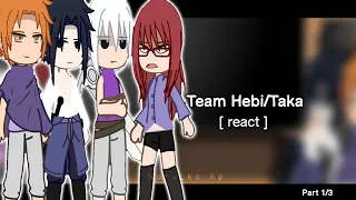 Team Hebi/Taka react | part 1/3 | short | read desc