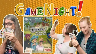The Key: Murder at the Oakdale Club - GameNight! Se9 Ep12  - How to Play and Playthrough