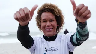 Sarah-Quita Offringa wins Womens Wave Single Elimination - 2022 Mercedes Benz PWA World Cup Sylt