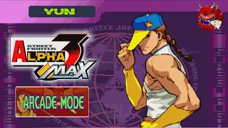 Yun (Arcade) - Street Fighter Alpha 3 Max