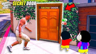 FRANKLIN and SHINCHAN Opened The Secret Door Of Franklin's House In GTA 5 Tamil | Gta 5 tamil |Gta 5