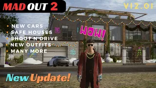 | Madout2 BCO New Update v12.01 | Buy Safe Houses | Shooting From Car | New Car | New Outfit | Pets|