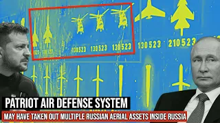 May 13 incident hint- #Ukraine may have ambushed 5 aircraft using Patriot missile !