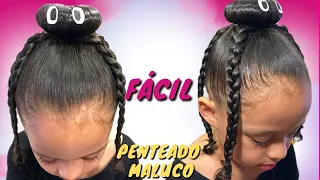 Penteado maluco infantil: como fazer um penteado fácil de aranha para menina