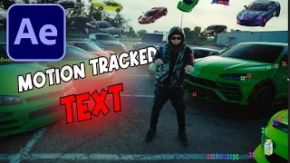 EASY Text Tracking | 3D Track Music Video Lyrics [After Effects]