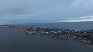 Drone footage - sunset in Ocean City, MD