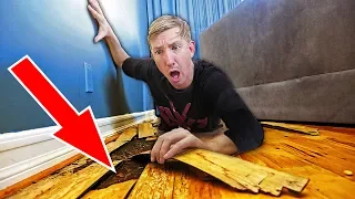 FOUND TRACKING DEVICE UNDERGROUND! (Trick YouTube Hacker into Trap using Spies Abandoned Evidence)