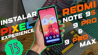 Aprendé a INSTALAR▶️PIXEL EXPERIENCE con Android 13◀️Redmi Note 9S | 9 Pro y 9 Pro Max | CUSPITECH