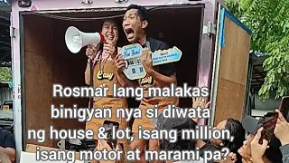 Rosmar lang malakas binigyan nya si diwata ng house & lot, isang million, isang motor at marami pa?