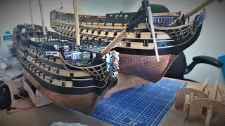 1:72 Caldercraft  Vs 1:84  DeAgostini - Model Ship HMS Victory #01